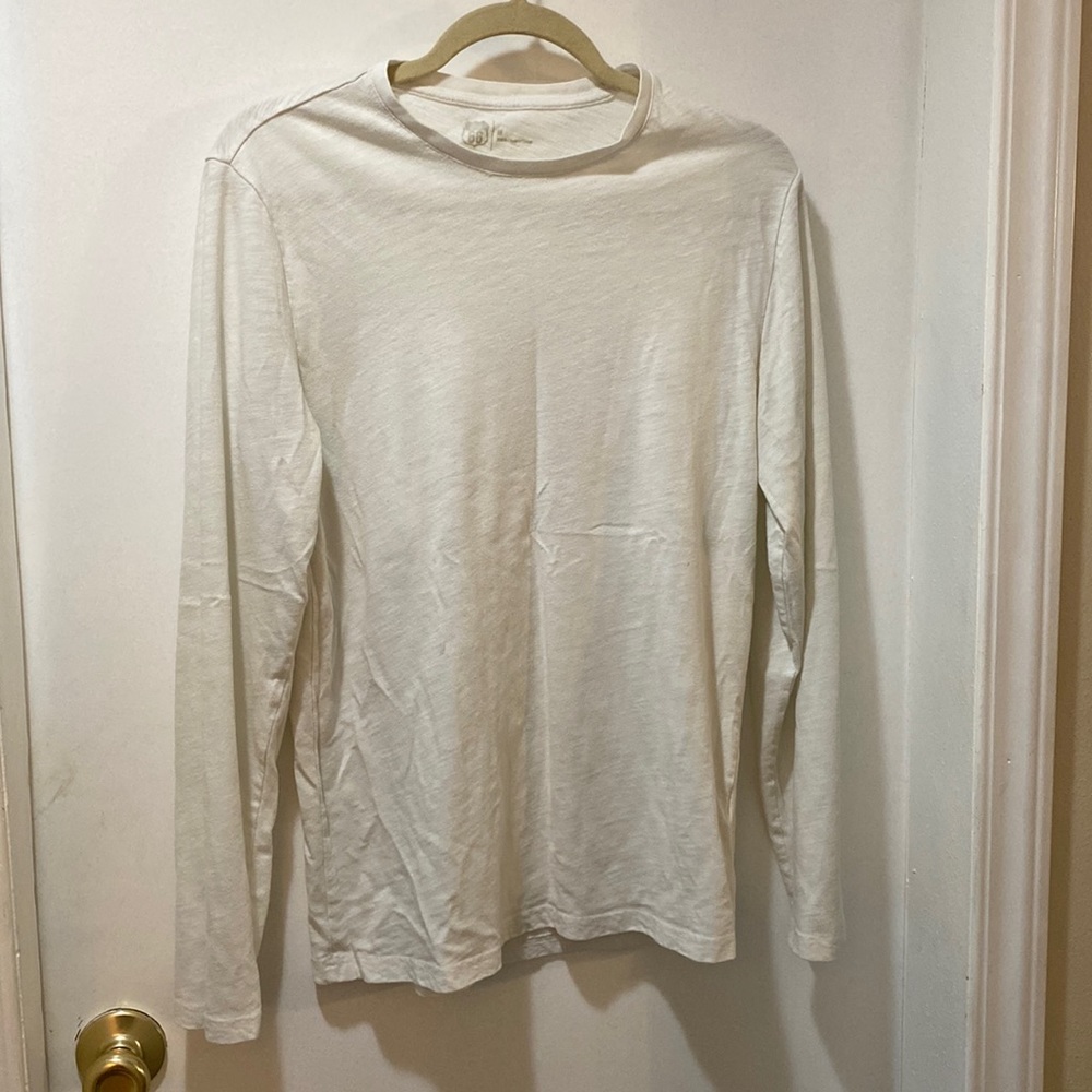 Route 66 White Long Sleeve T-Shirt Size M